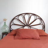 Rattan headboard 2 people