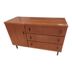 Commode teck vintage