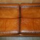 Three-seater sofa De Sede DS17 in restored leather.