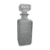Moulded glass whisky decanter from the 60s