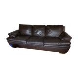 Natuzzi 3-seater leather sofa