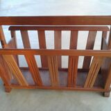 Wooden magazine holder