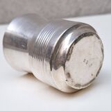 Silver-plated metal cup