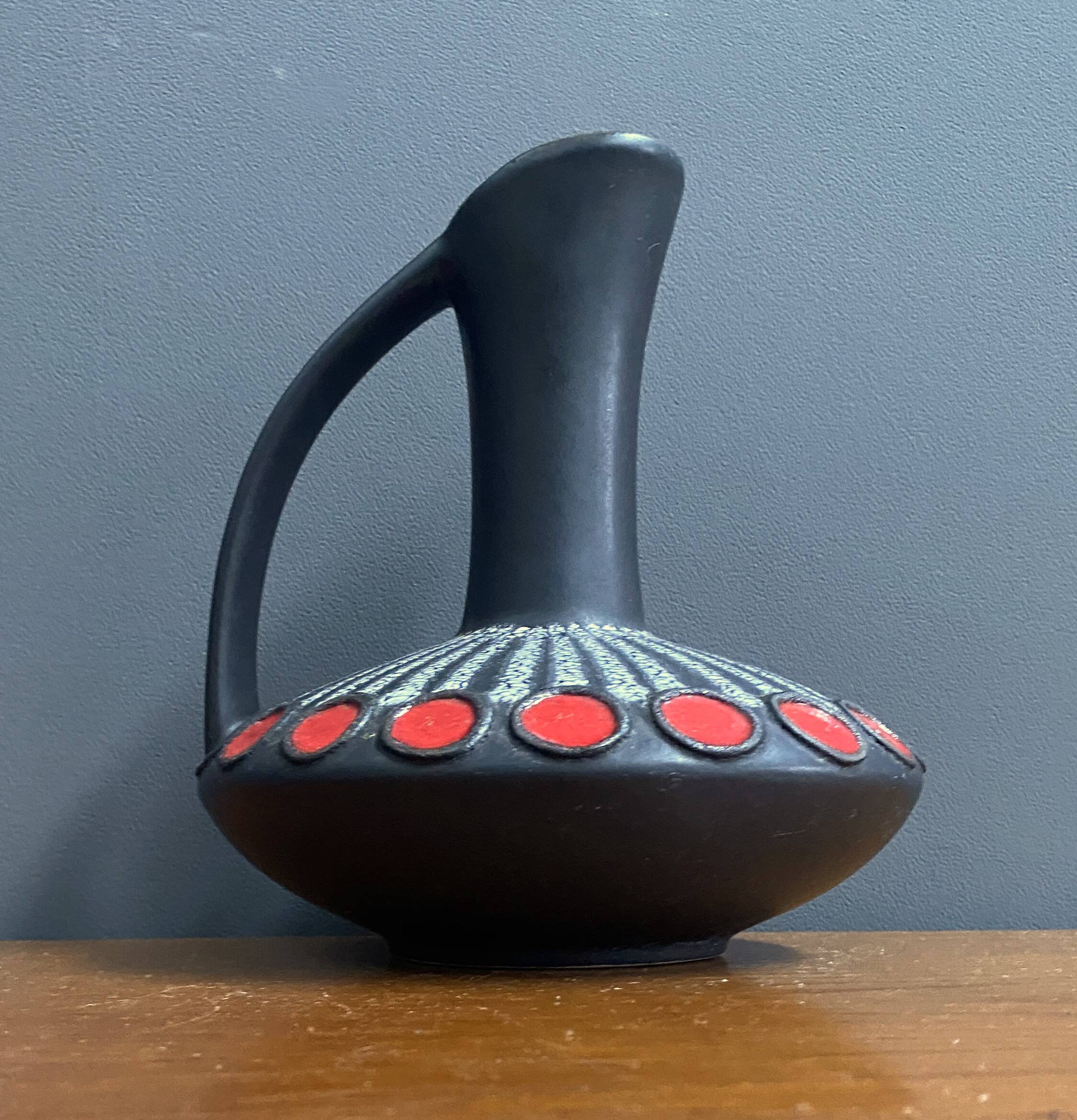 UFO shape Schlossberg west Germany vase