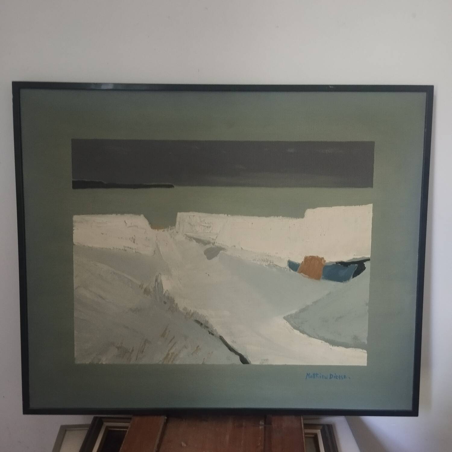 Tableau huile sur toile Matthieu Diesse
