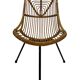 Tripod Rattan easy chair by Dirk van Sliedregt Rohe Noordwolde 1960 in the Netherlands