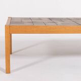 Danish Modern Ceramic Top Coffee Table from Sallingboe