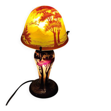 Lampe champignon Tip Gallé