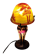 Lampe champignon style Gallé