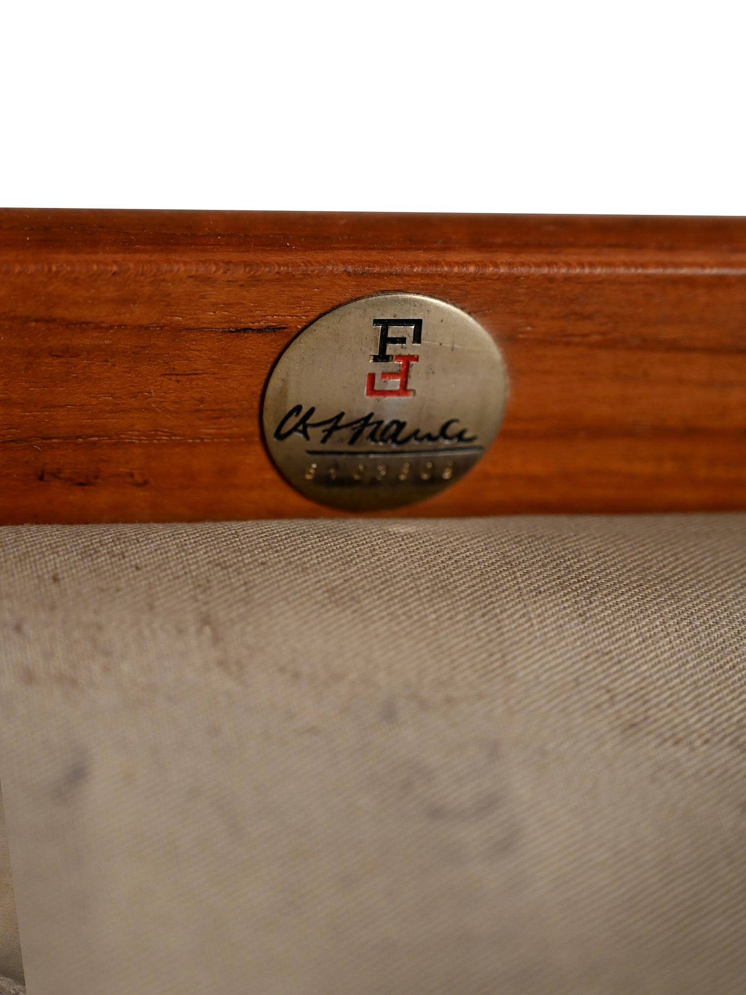 Danish armchair model FD118 by Grete Jalk for France & Søn, 1960s