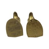 Pair of Vintage Brass Bird of Prey Eagle Bookends