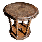 Twisted table in Brutalist style from the 1920s/30s.