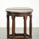 2 tables d'appoint anglaises antiques, fin du 19e siècle