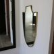 Brass mirror Italian crest Mid-Century, 1950-60
