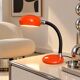 Space Age orange desk lamp – 1970s
