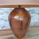 Large ceramic living room lamp