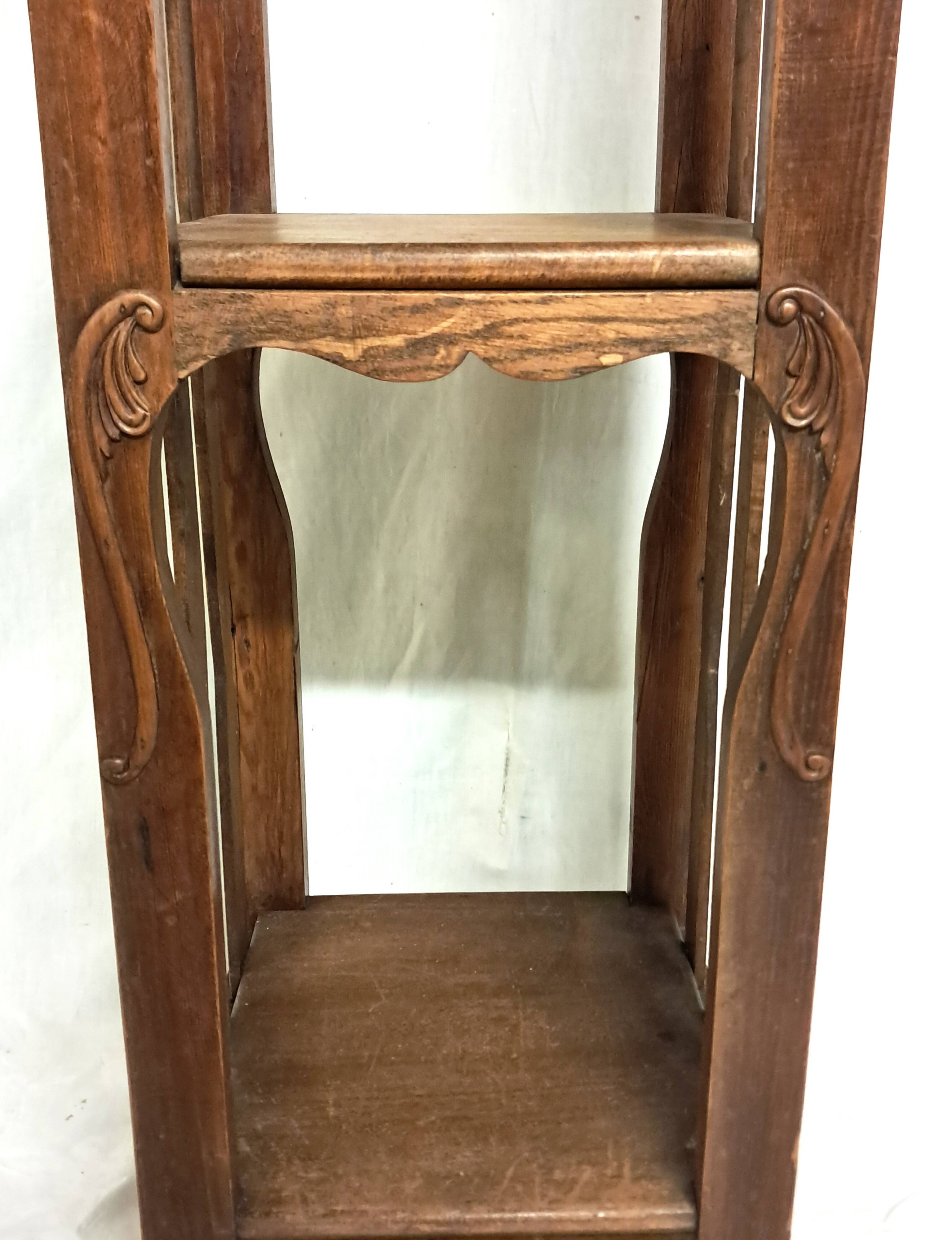 Étagère de Présentation Vintage Style Art Nouveau