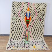 Moroccan berber carpet 246x150cm