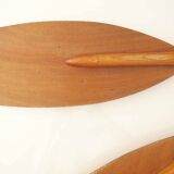 Pair of wooden oars / paddles