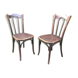 Fischel Curved Wood Chairs Number 37