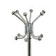 Vintage Chrome Standing Coat Rack Space Age Design 1970s