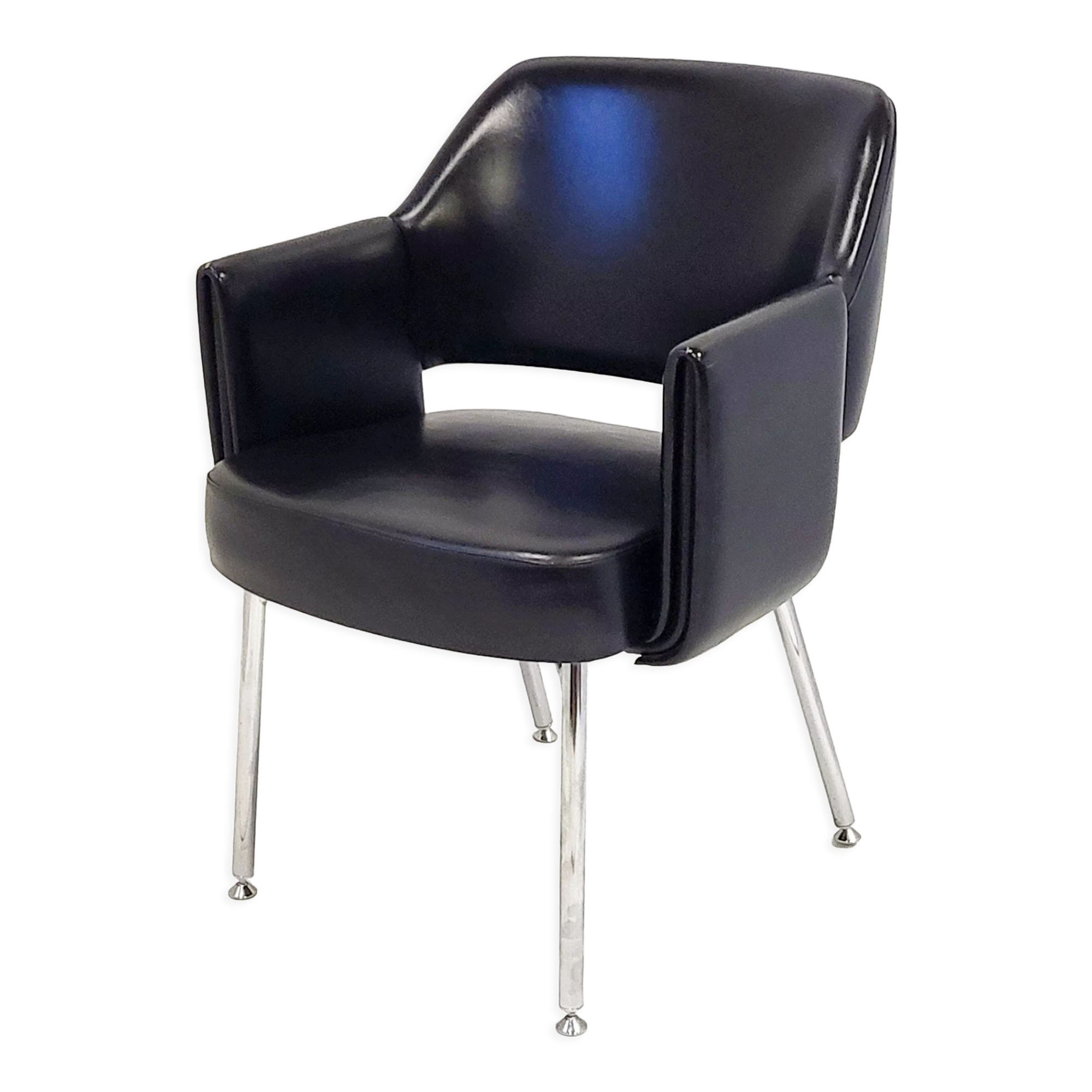 Armchair Deauville Marc Simon Airborne vintage 1960