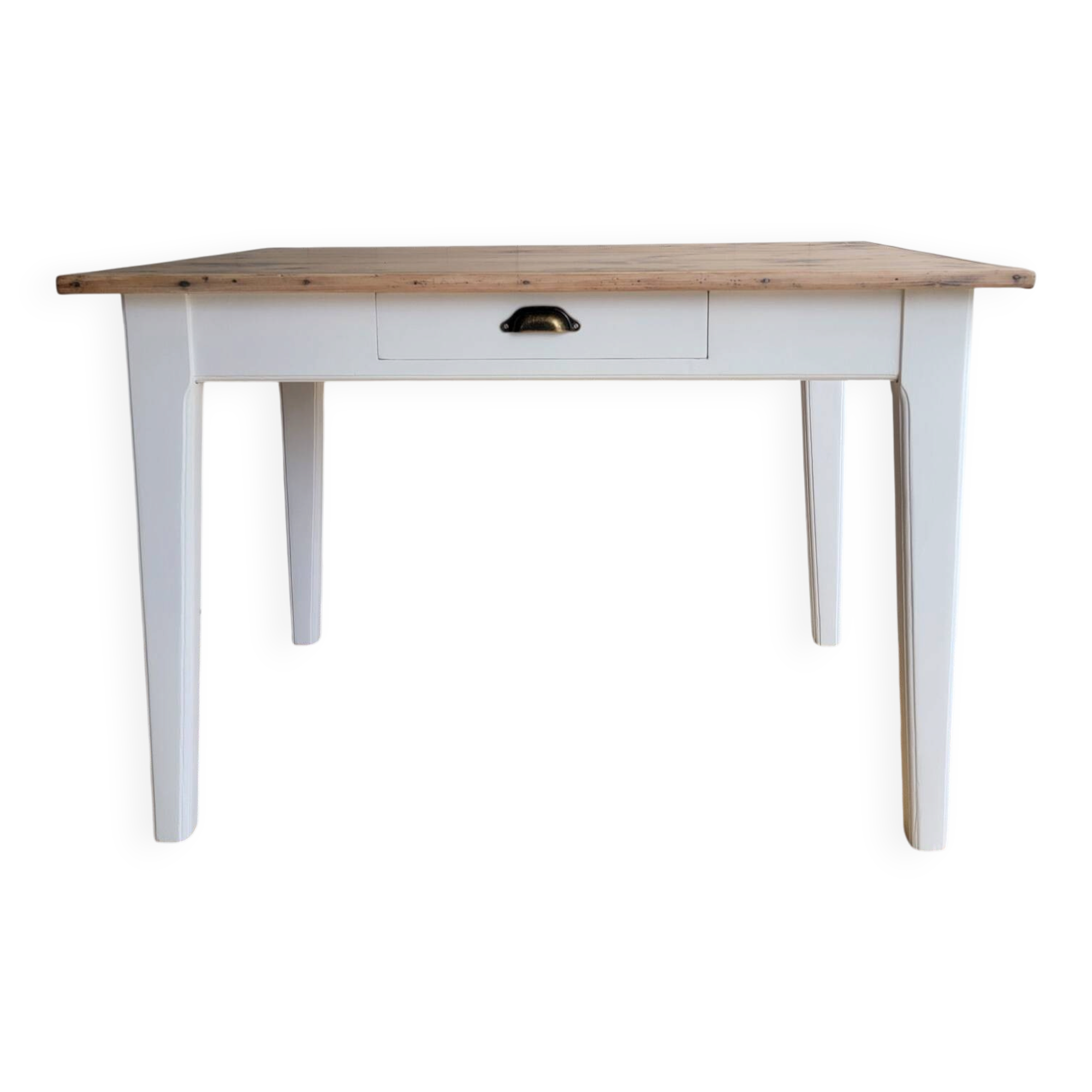Rectangular wooden dining table - 4/6 people