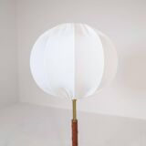 Mid-Century Modern brass and metal table lamp Ewå, Sweden, 1950s