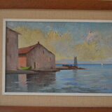 View of martigues mid-twentieth century
