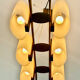 Scandinavian suspension in teak and acrylic Perspex from the 1960s.
