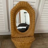 Mirror wicker