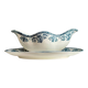 Léon Graves sauce boat in ironstone, "Marie-Louise" service.