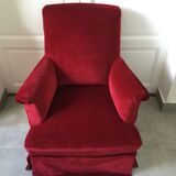 Fauteuil crapaud grand confort Napoléon III