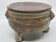 Jacques Pouchain tripod pocket emptier, Dieulefit workshop, French ceramics 1960