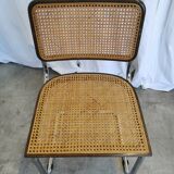Vintage Cesca Cane Chair: 1970s Italian Mid-Century Modern Dining Office Ch