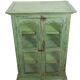 Ancien garde-manger vaisselier en teck birman