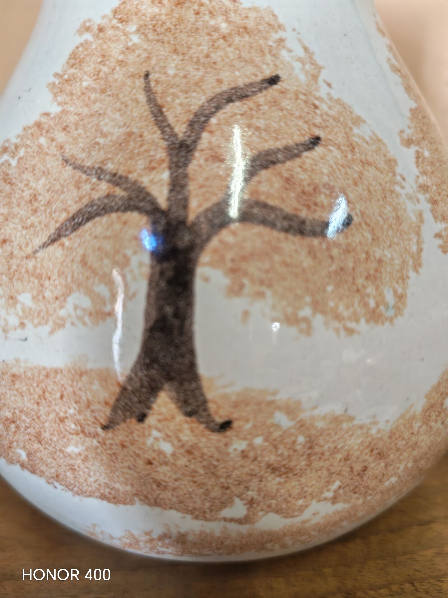 Vintage vase Bay Keramik tree decor West Germany
