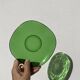 4 tasses en verre vert Vereco 1960