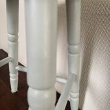 Celadon green pine stool