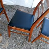 set of 6 vintage Scandinavian chairs