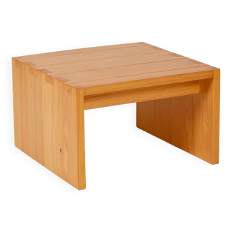 Pine table by Roland Haeusler for Maison Regain