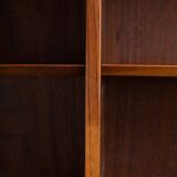 Danish Design Rosewood Low bookcase by Hundevad & Co, 1960s