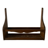Wooden wall shelf