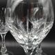 6 Water Glasses in Lorraine Cut Crystal LEMBERG model NORA H 19 cm