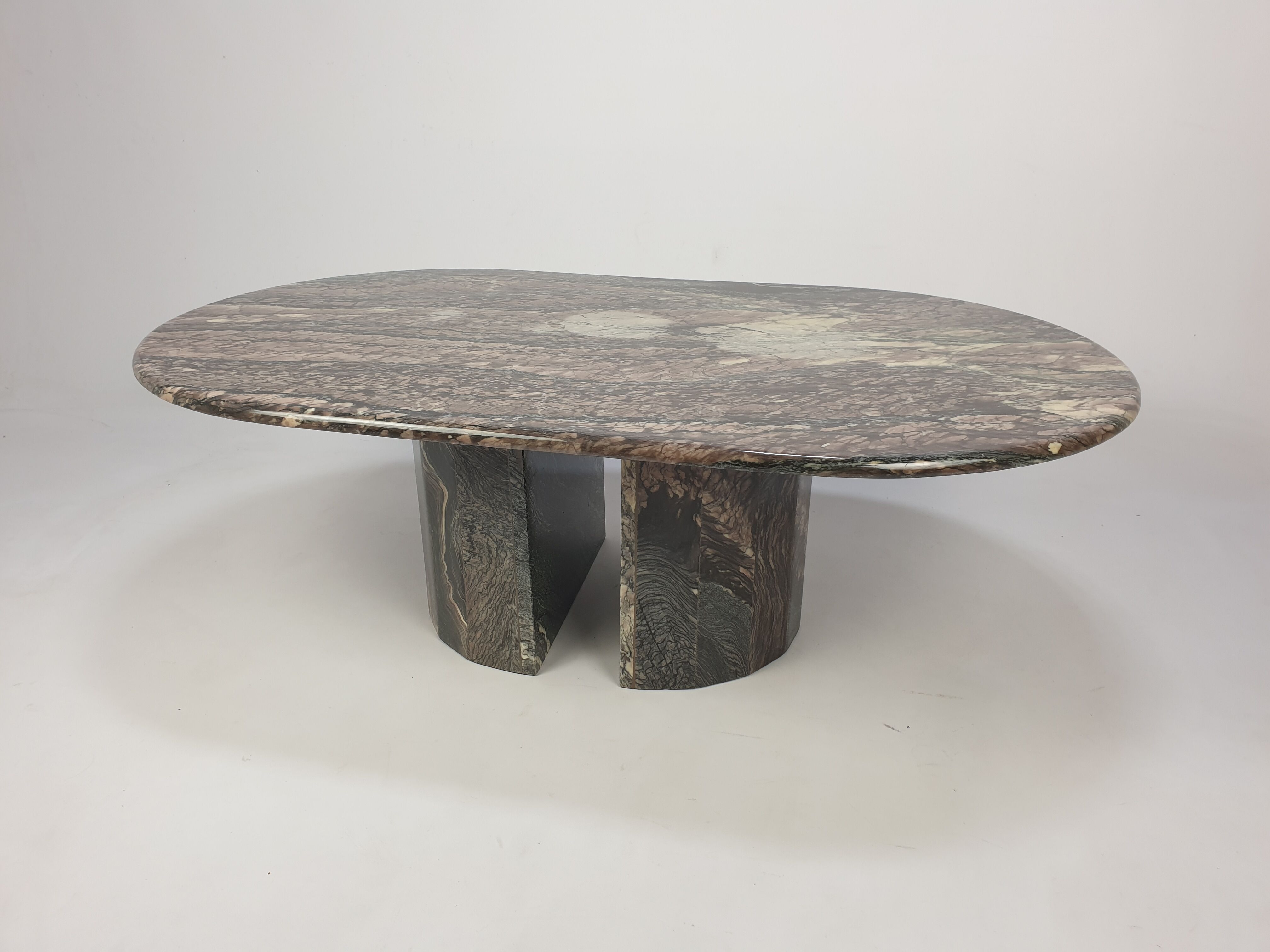 Midcentury Italian Marble Coffee Table 1989