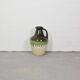 vase de sol vintage vert et beige Allemagne de l’Ouest Bay