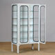 Glass & Iron Medical Cabinet, 1970s