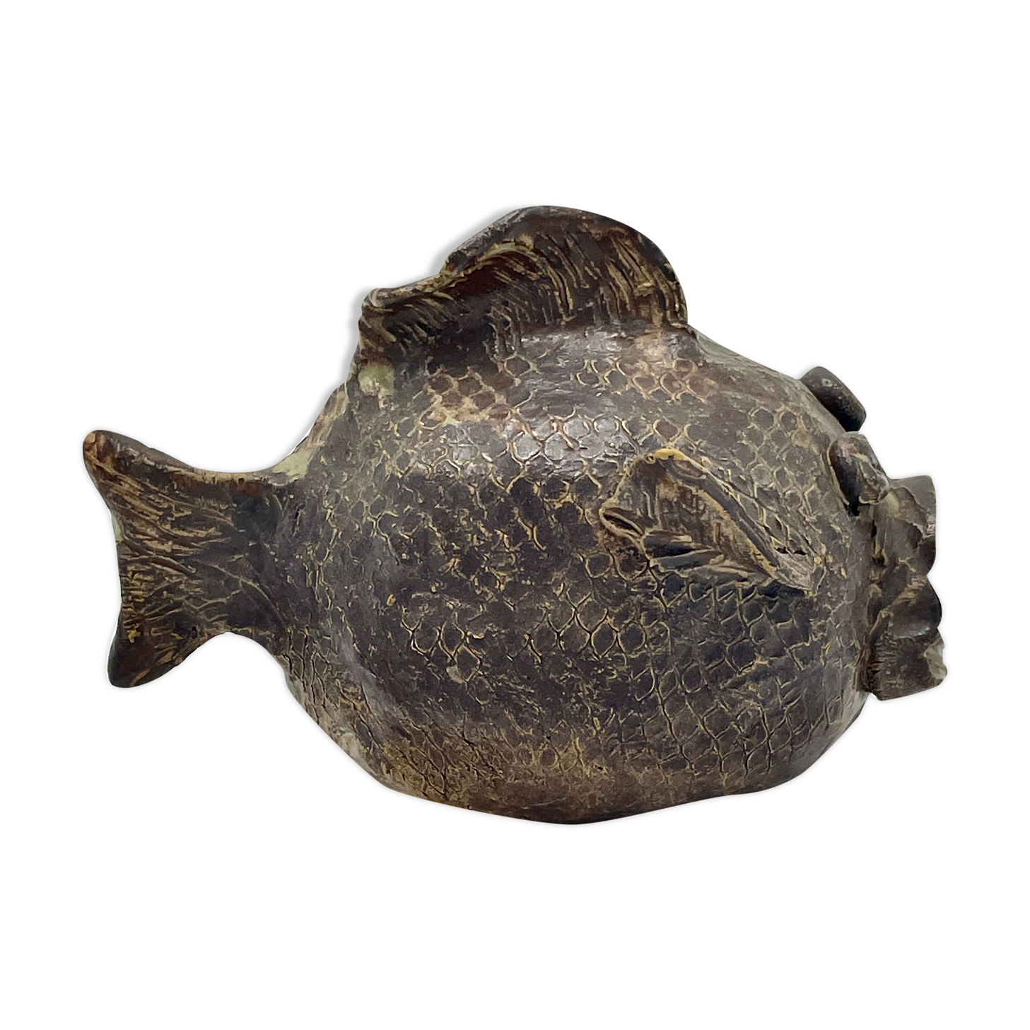 Ceramic fish, Danish work 1960's