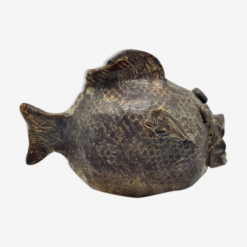 Ceramic fish, Danish work 1960's