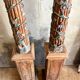 Pair of decorative columns